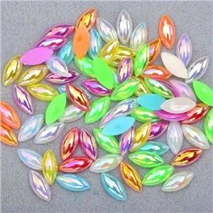 Flat Back Pearl Rhinestone